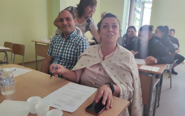 Представители на Асоциацията на месопреработвателите в България с впечатляваща презентация в ПГХТ „Акад. Неделчо Неделчев” [23.09.2022]