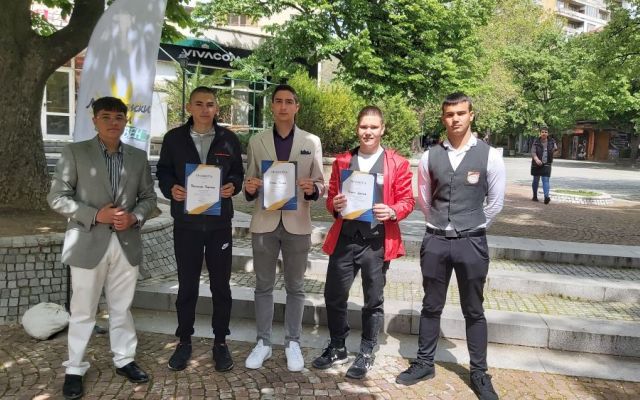 9-ти май – Денят на Европа в ПГХТ „Академик Неделчо Неделчев“ - Сливен [12.05.2023]