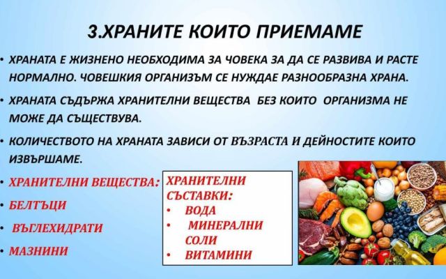 Европейски ден на здравословното хранене. [14.11.2023]